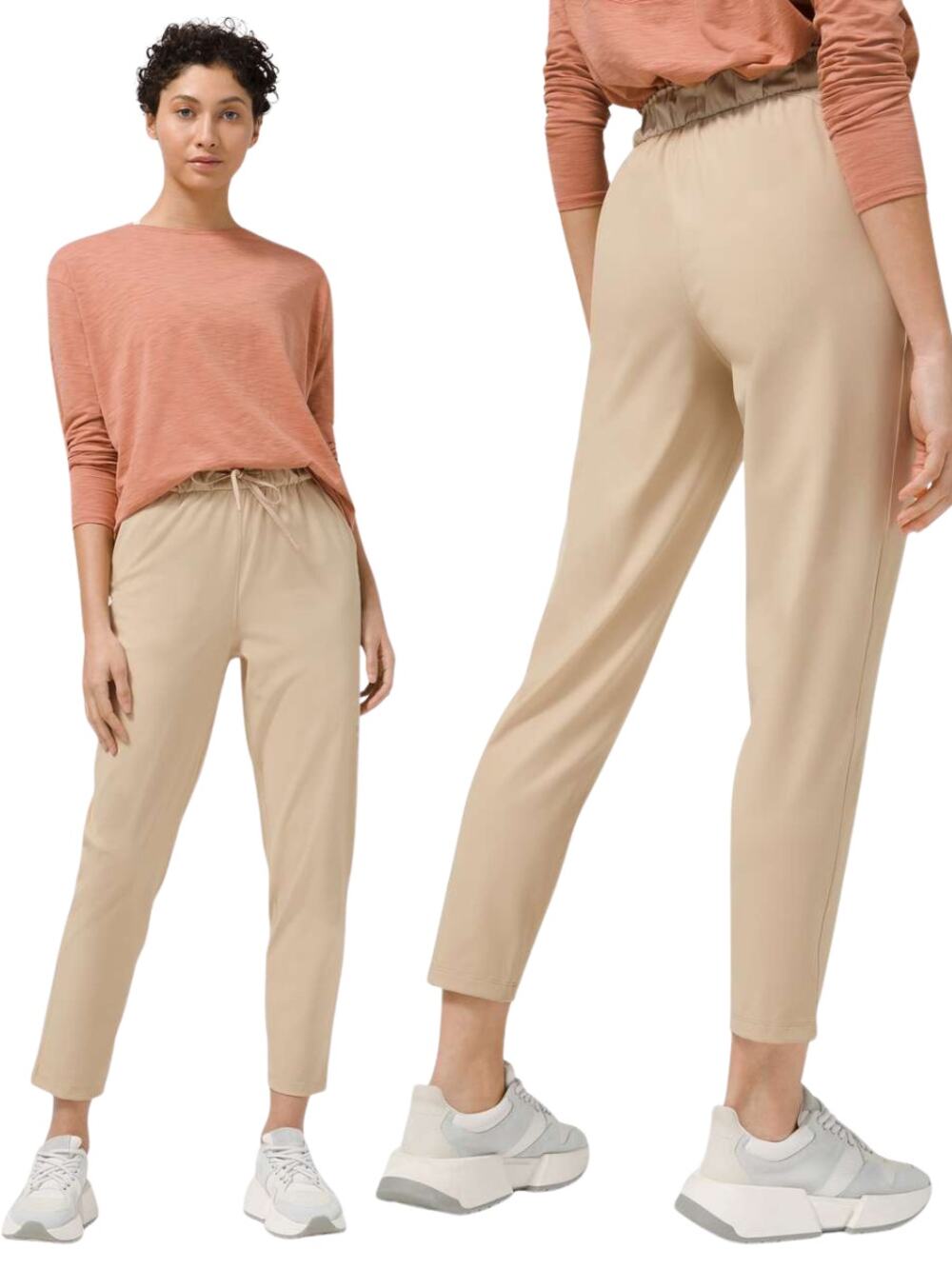 LULULEMON Keep Moving Pant 7/8 High-Rise Size 14 Trench